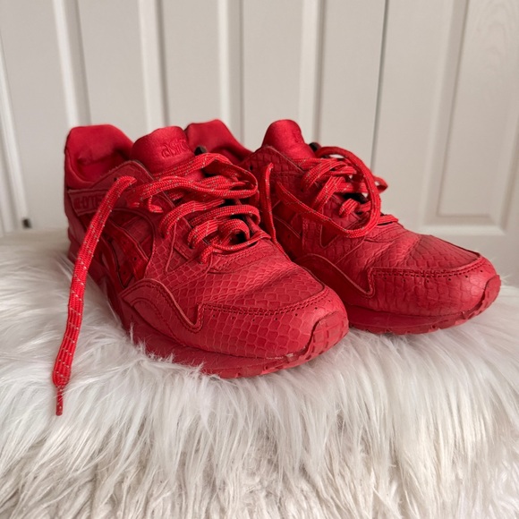 Asics Other - Asics Gel Lyte V Snakeskin"H51EK RED MAMBA" Size 8